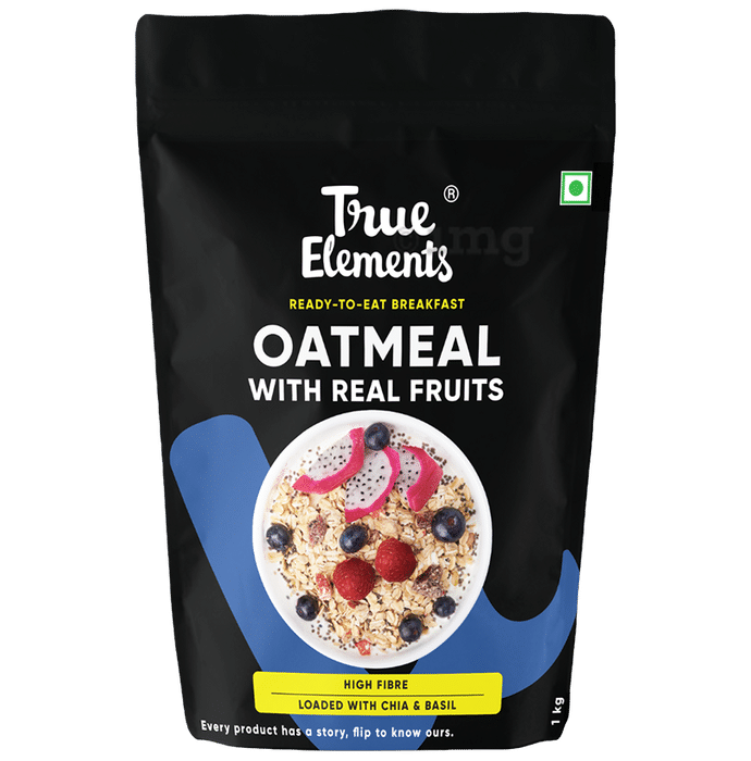 True Elements Oatmeal with Real Fruits