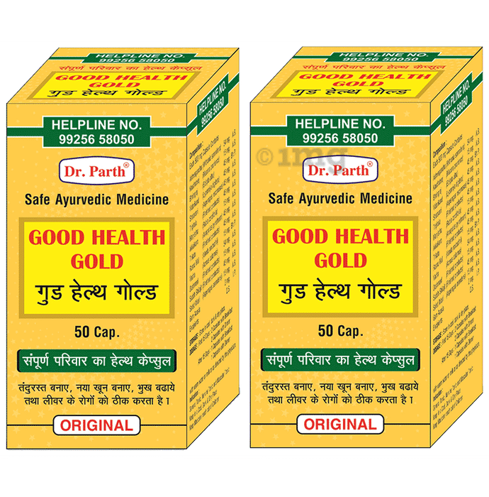 Dr. Parth Good Health Gold Capsule (50 Each)