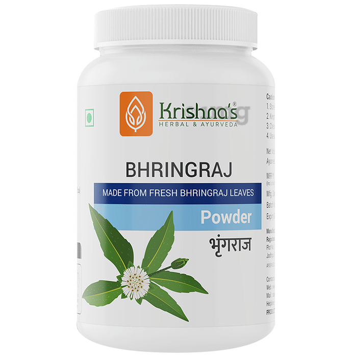 Krishna's Herbal & Ayurveda Bhringraj Powder