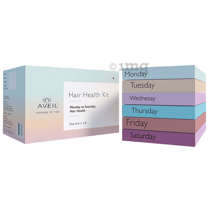 Aveil Hair Health Kit Buy box of 1.0 Kit at best price in India 1mg