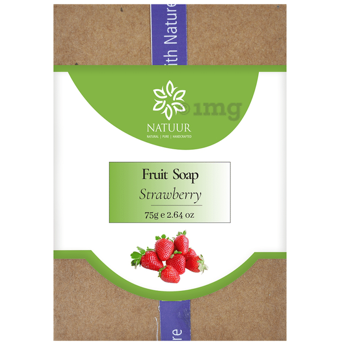 Natuur Fruit Strawberry Soap