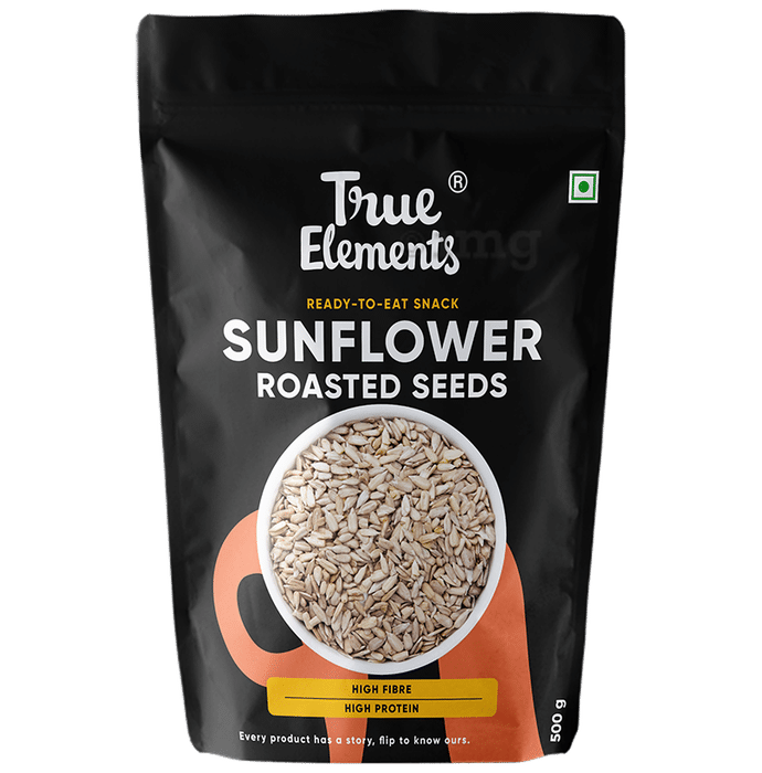 True Elements Roasted Sunflower Keto Friendly Diet Seeds