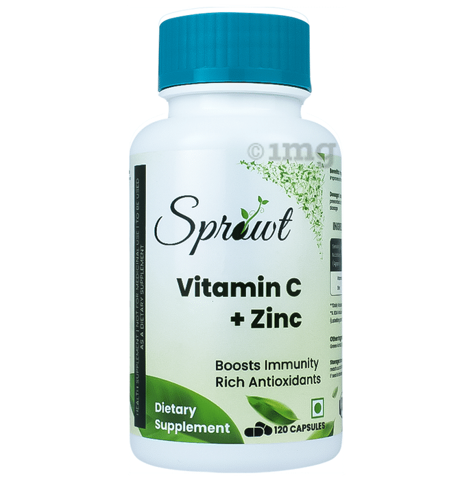 Sprowt Vitamin C + Zinc Capsule