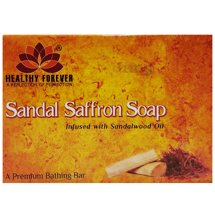 Healthy Forever Sandal Saffron Soap