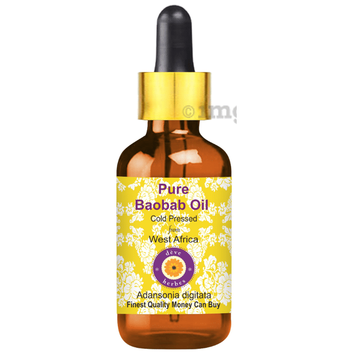 Deve Herbes Pure Baobab  Oil with Dropper