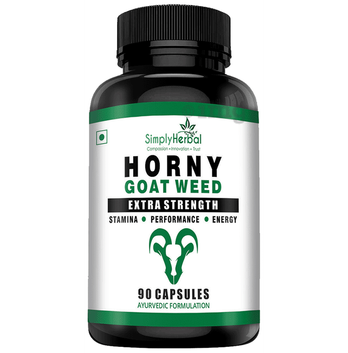 Simply Herbal Horny Goat Weed Extract Capsule