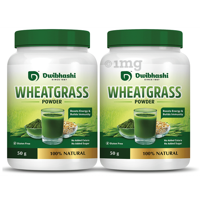 Dwibhashi Wheatgrass Powder (50gm Each) Gluten Free
