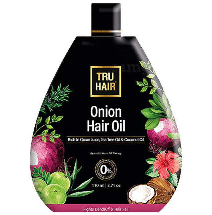 Tru Hair Onion Hair Oil with Heater