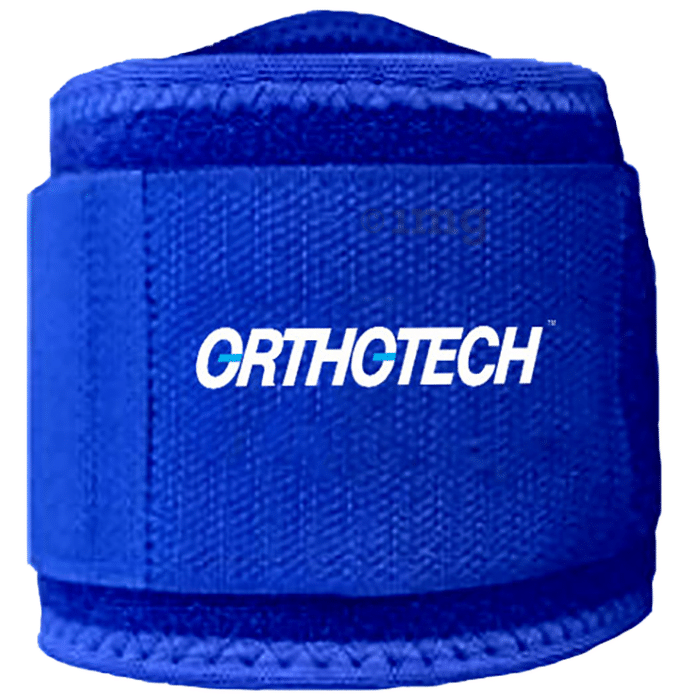 Orthotech OR-3121 Tennis and Golf Elbow Support Free Size Blue