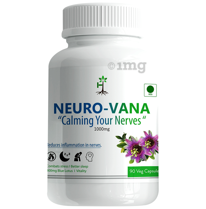 Humming Herbs Neuro-Vana 1000mg Veg Capsule