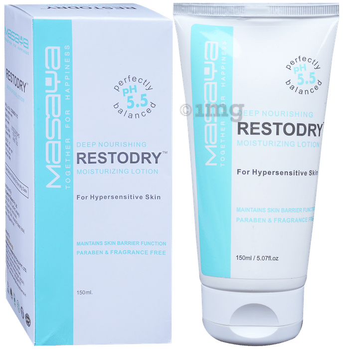 Restodry Moisturizing Lotion for Hypersensitive Skin | Paraben & Fragrance-Free