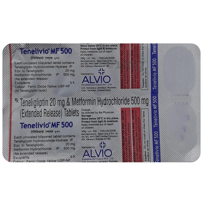 Tenelivio MF 500 Tablet ER