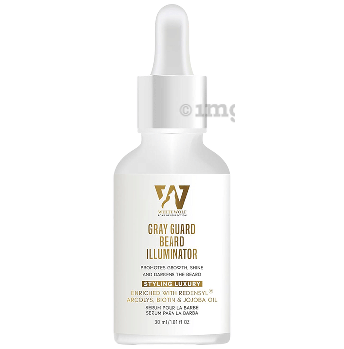 White Wolf Gray Guard Beard Illuminator Serum