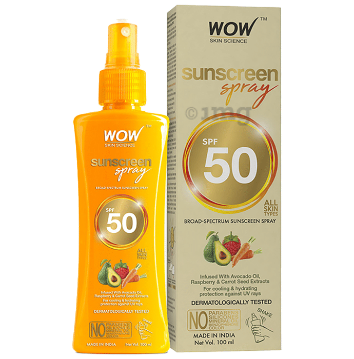 WOW Skin Science Sunscreen Spray SPF 50