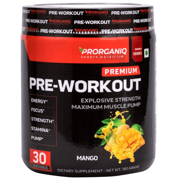 Prorganiq Premium Pre-Workout Mango