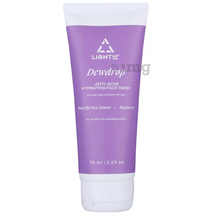 Light Up Dewdrop Anti-Acne Hydrating Face Wash | for Oily, Acne Prone & Combination Skin