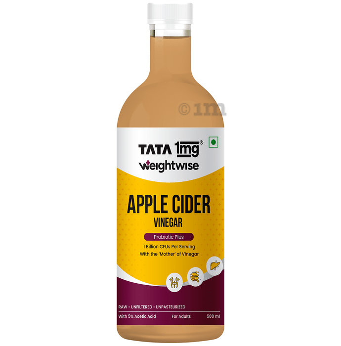 Tata 1mg Weightwise Apple Cider Vinegar Probiotic Plus with the Mother of Vinegar
