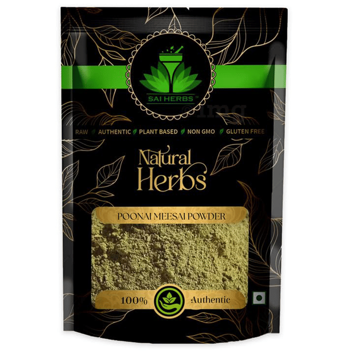 Sai Herbs Poonai Meesai Powder: Buy packet of 100.0 gm Powder at best ...