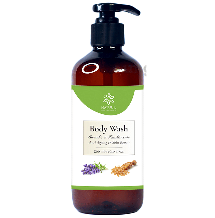 Natuur Anti Ageing Skin Repair  Body Wash Lavender & Frankincense