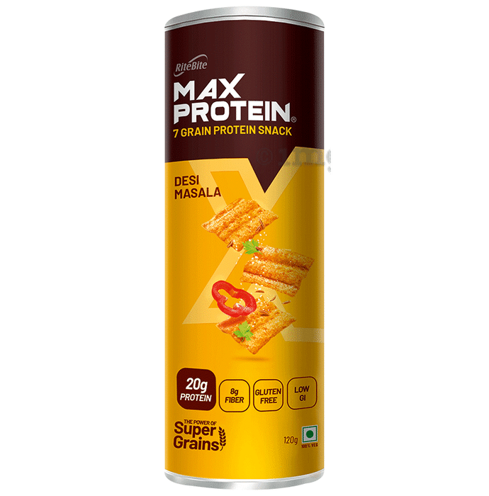 RiteBite Max Protein Chips Desi Masala