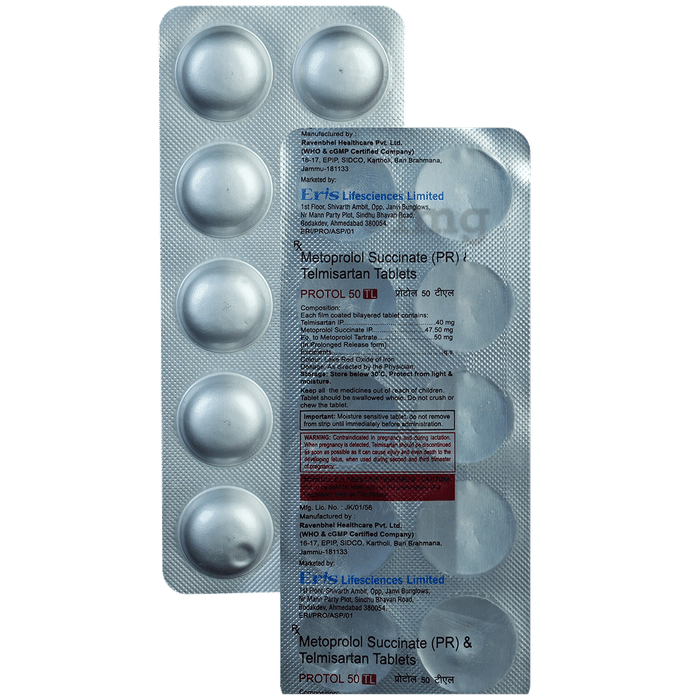 Protol 50 TL Tablet PR