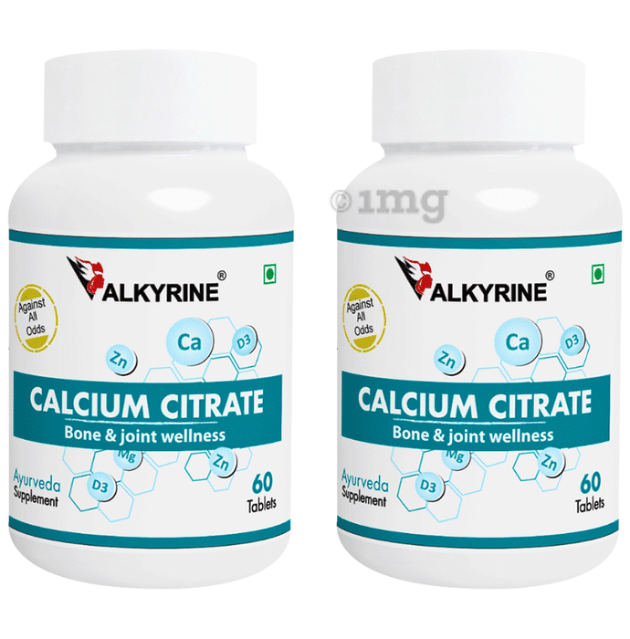 Valkyrine Calcium Citrate Tablet (60 Each)