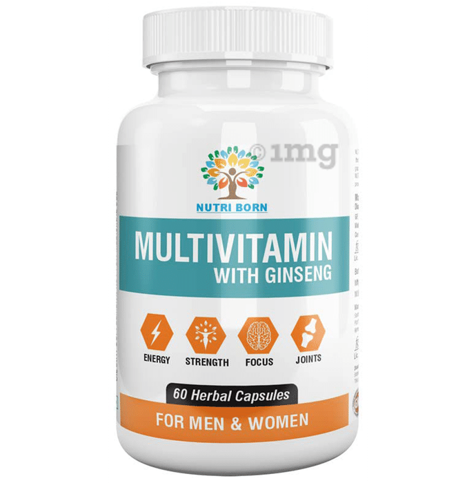 Nutri Born Multivitamin with Ginseng Capsule