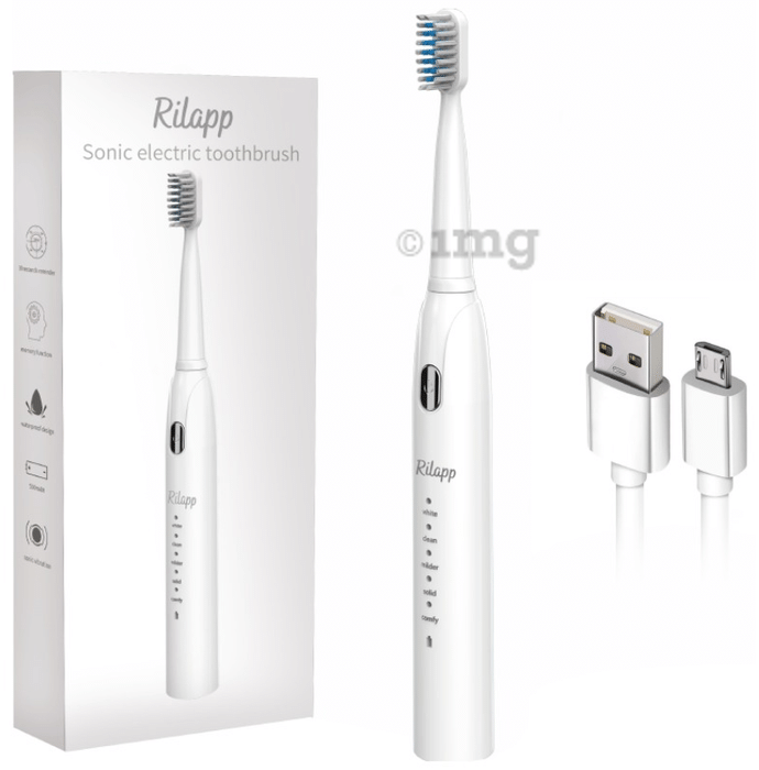 Rilapp Ultra Flow 2.0 Electric Toothbrush White
