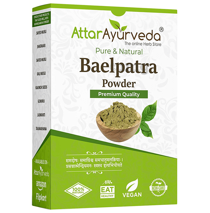 Attar Ayurveda Pure and Natural Baelpatra Powder