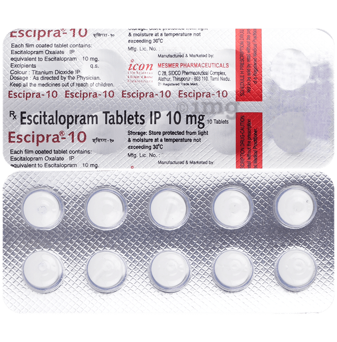 Escipra 10 Tablet