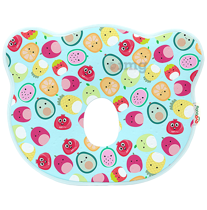 Oyo Baby Memory Foam Baby Head Shaping Pillow Fruit Print