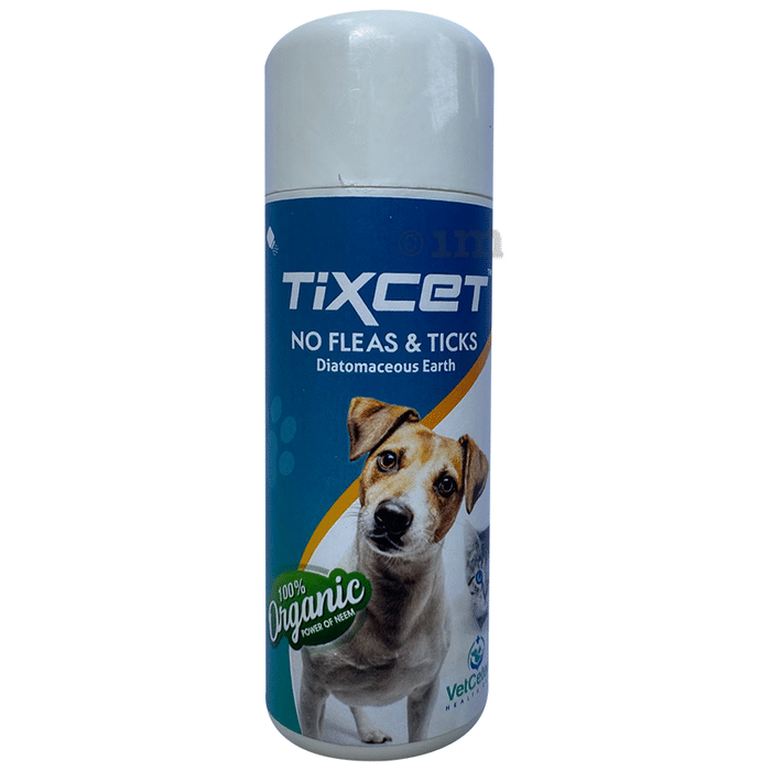 Tixcet 100% Organic No Fleas & Ticks Powder