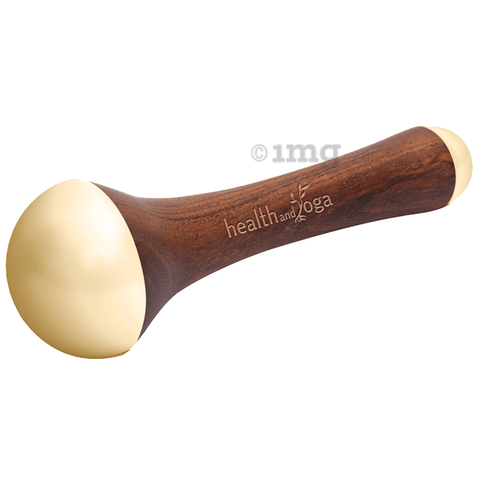 HealthAndYoga Bronz Lift Big Dome Face Massager