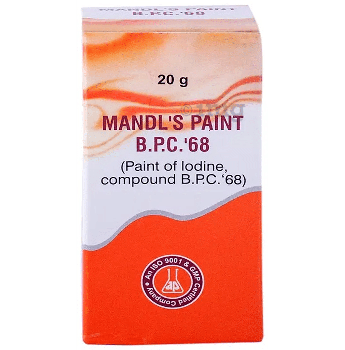 Mandl's Iodine Compound B.P.C.'68  Mouth Paint for Throat Pain