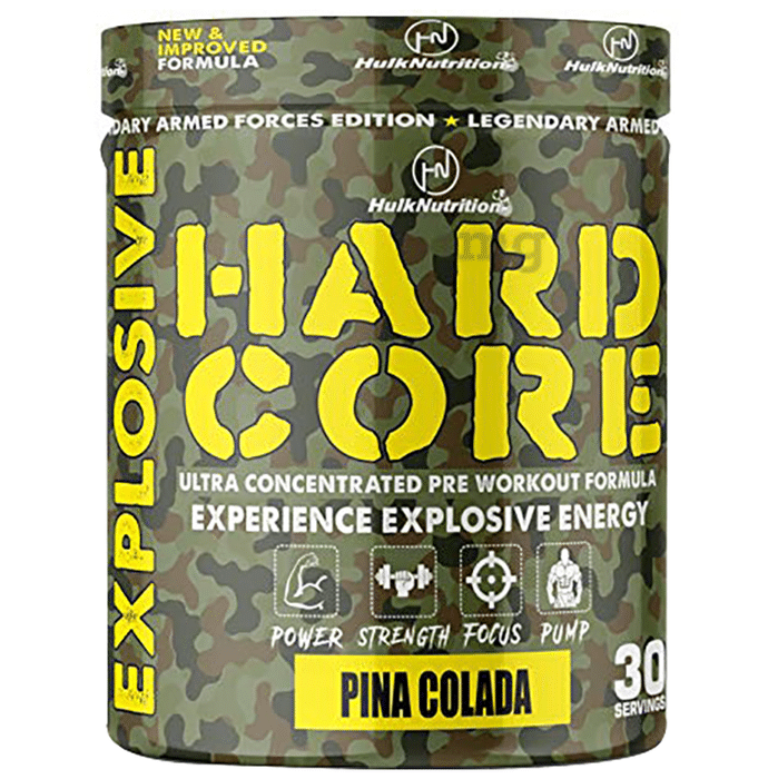 Hulk Nutrition Hard Core Powder Pina Colada