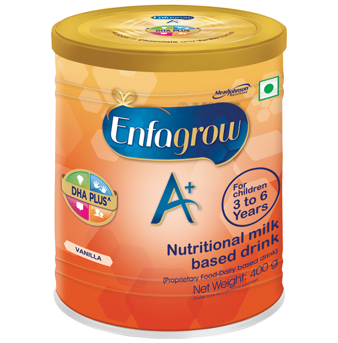 Enfagrow A+ Milk Powder with DHA | Powder for Brain Development | Flavour Vanilla