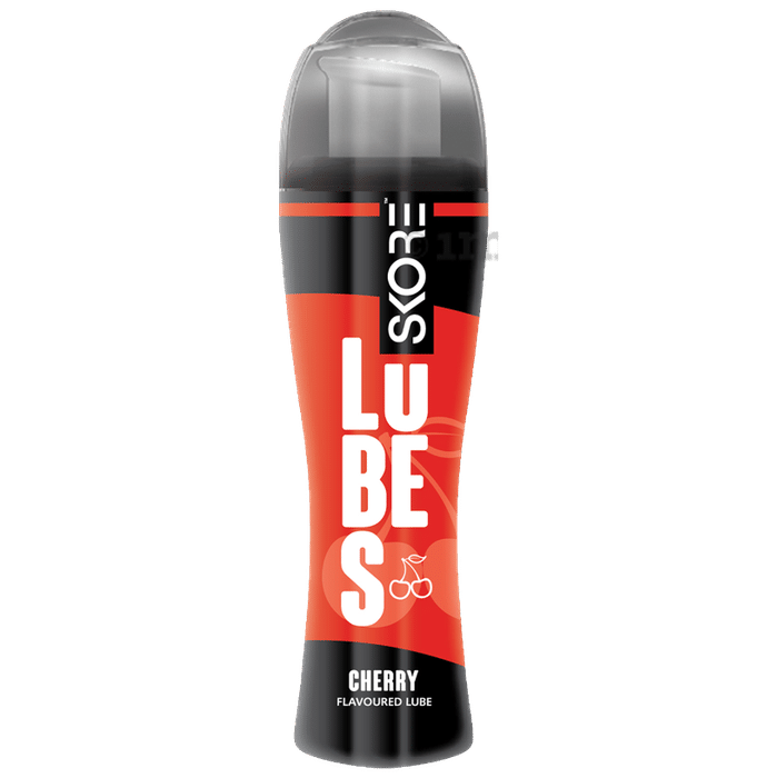 Skore Skin-Friendly Water-Based Lubricant | Flavour Cherry