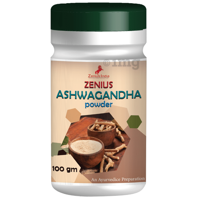 Zenius Ashwagandha Powder for Fight Anxiety, Stress, Strength and Vitality