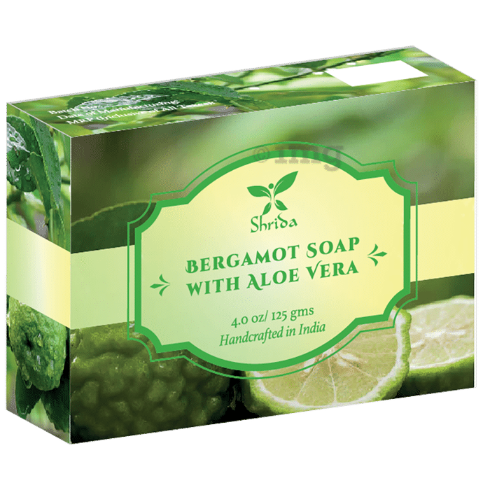 Shrida Bergamot with Aloevera Soap