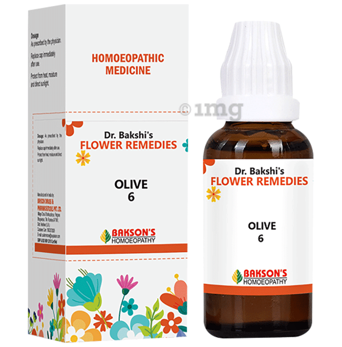Dr Bakshi's Flower Remedies Olive 6
