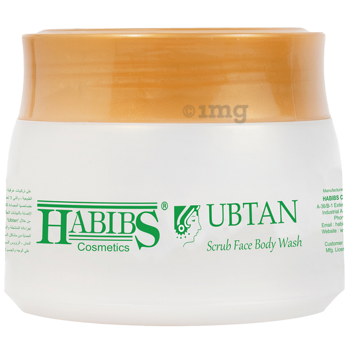 Habibs Ubtan Scrub Face Body Wash Powder (100gm Each)
