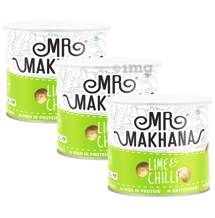 Mr Makhana Lime & Chilli (50gm Each)