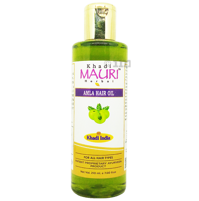 Khadi Mauri Herbal Amla Hair Oil(210ml Each)
