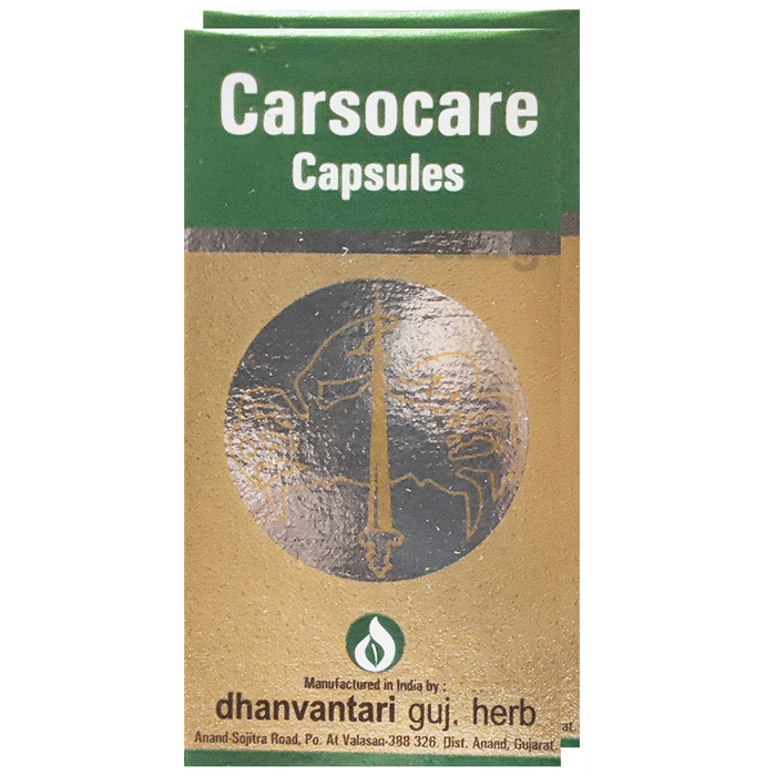 Dhanvantari Carsocare Capsules (30 Each)
