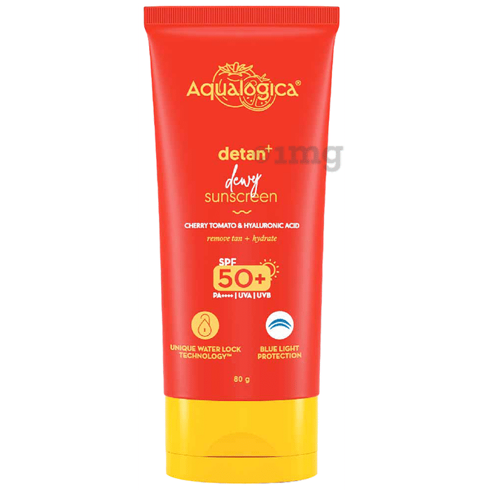 Aqualogica Detan+ Dewy Sunscreen SPF 50+ PA++++