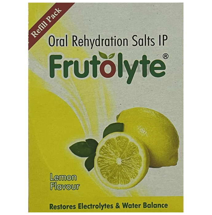 Frutolyte Refill Pack (4.4g Each) Lemon