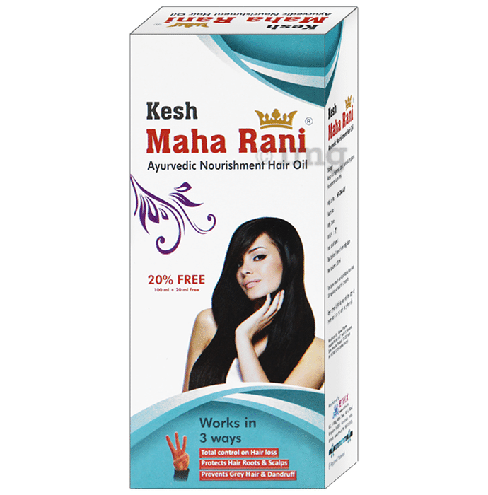 Kesh Maha Rani Ayurvedic Hair Oil (120ml Each)