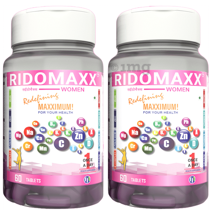 Ridomaxx Multivitamins & Minerals Tablet for Women (60 Each)