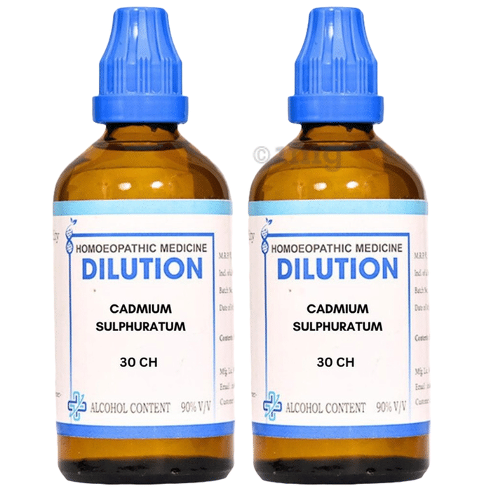 LDD Bioscience Cadmium Sulphuratum Dilution (100ml Each) 30 CH