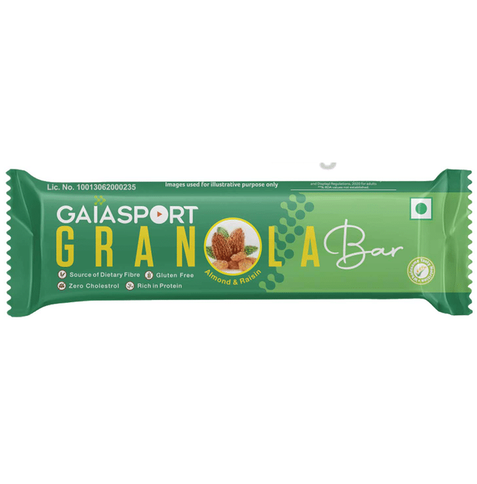 GAIA Granola Bar Almond & Raisin